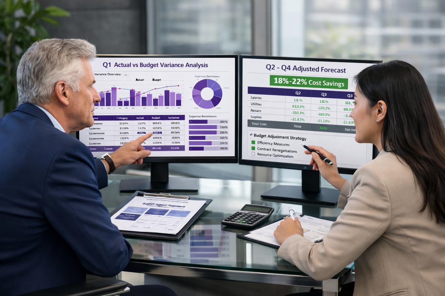 How to Prepare Your Facility Budget for Q2-Q4 Based on Q1 Performance