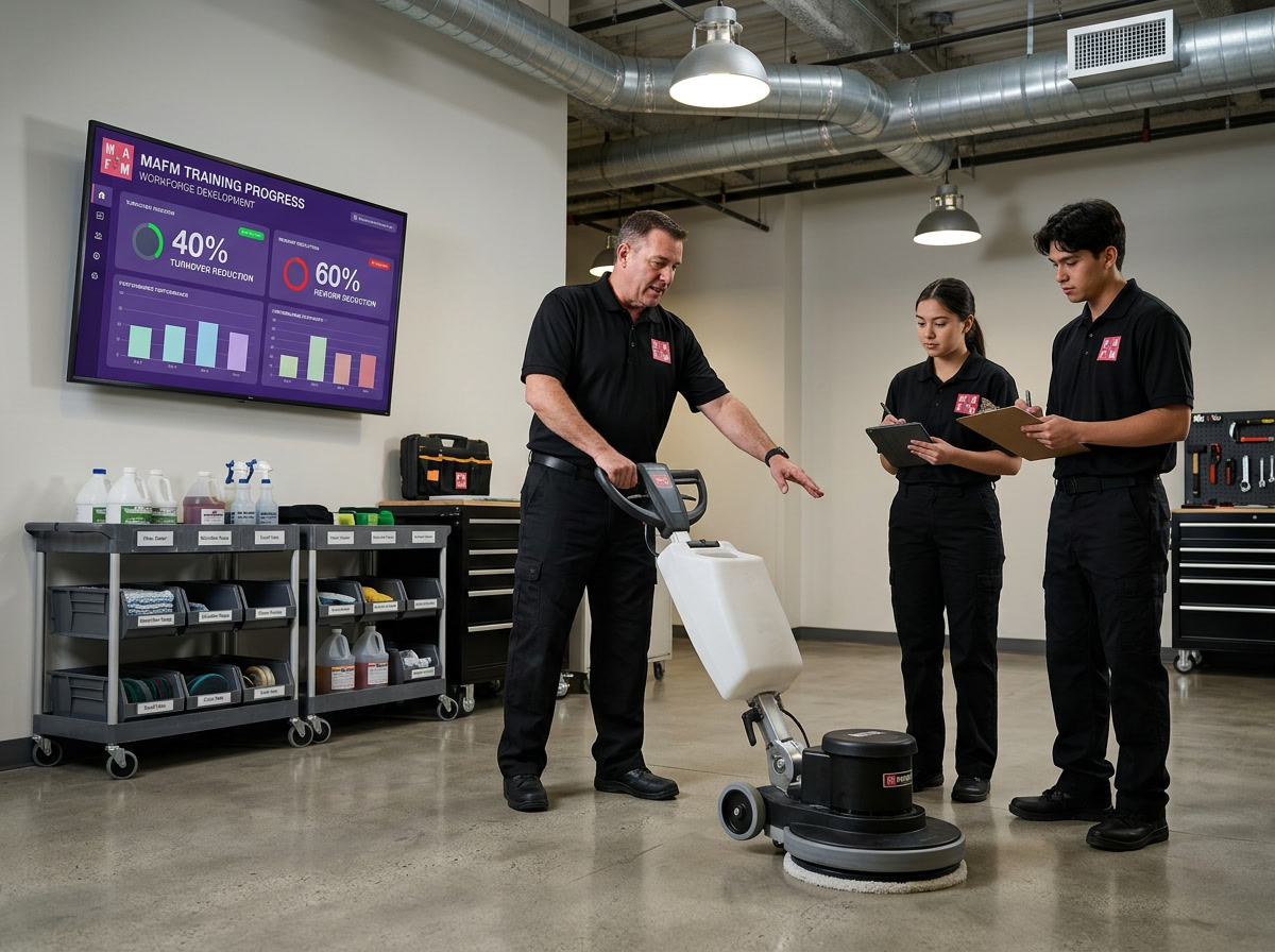 Building a Janitorial Training Program That Reduces Turnover by 40% and Transforms Cleaning Quality