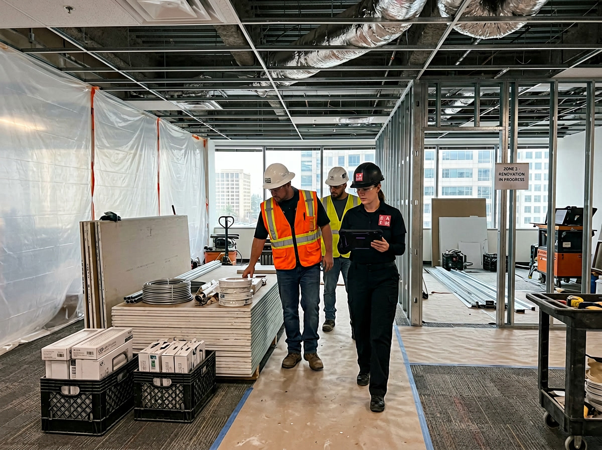 Managing Facility Operations During Tenant Improvement Construction: The Coordination Framework That Prevents Chaos