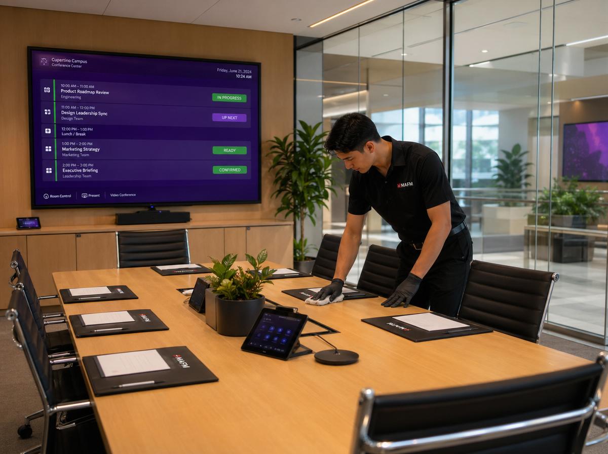 Conference Room and Shared Space Management: The Amenity Operations Playbook for Silicon Valley Commercial Buildings
