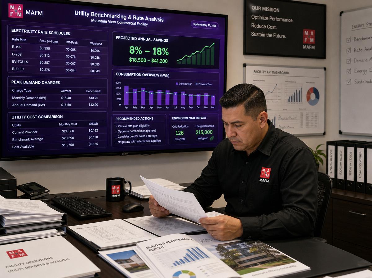 Utility Cost Benchmarking and Rate Optimization: How Silicon Valley Facility Managers Cut Energy Bills Without Cutting Comfort