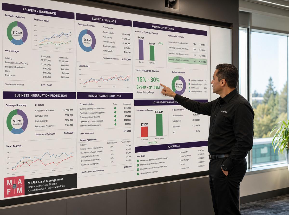 Insurance Cost Management for Silicon Valley Commercial Properties: The Risk Management Approach That Reduces Premiums by 15-30%