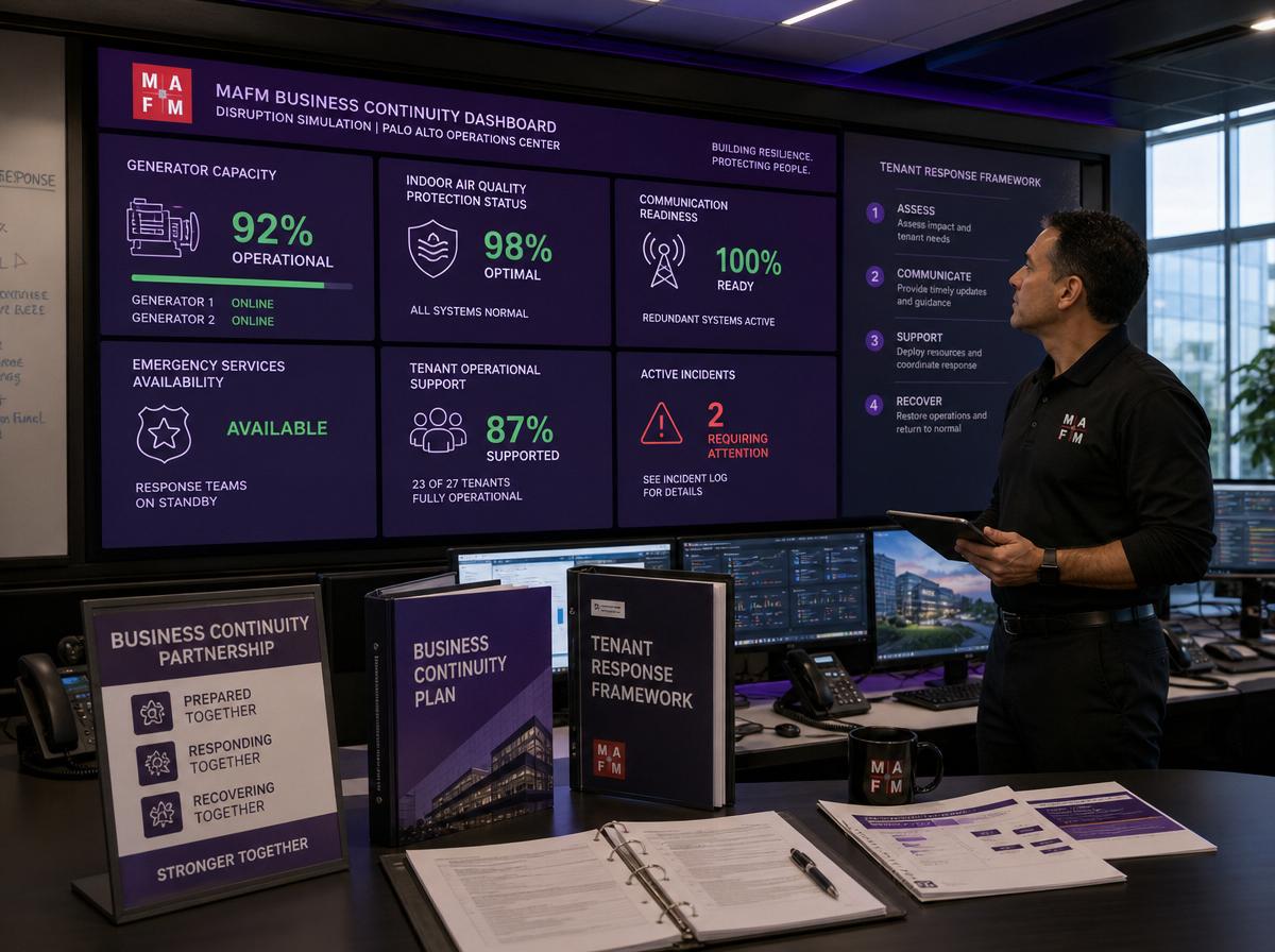 Business Continuity Planning as a Facility Management Service: How Silicon Valley Properties Win Tenant Loyalty During Disruptions