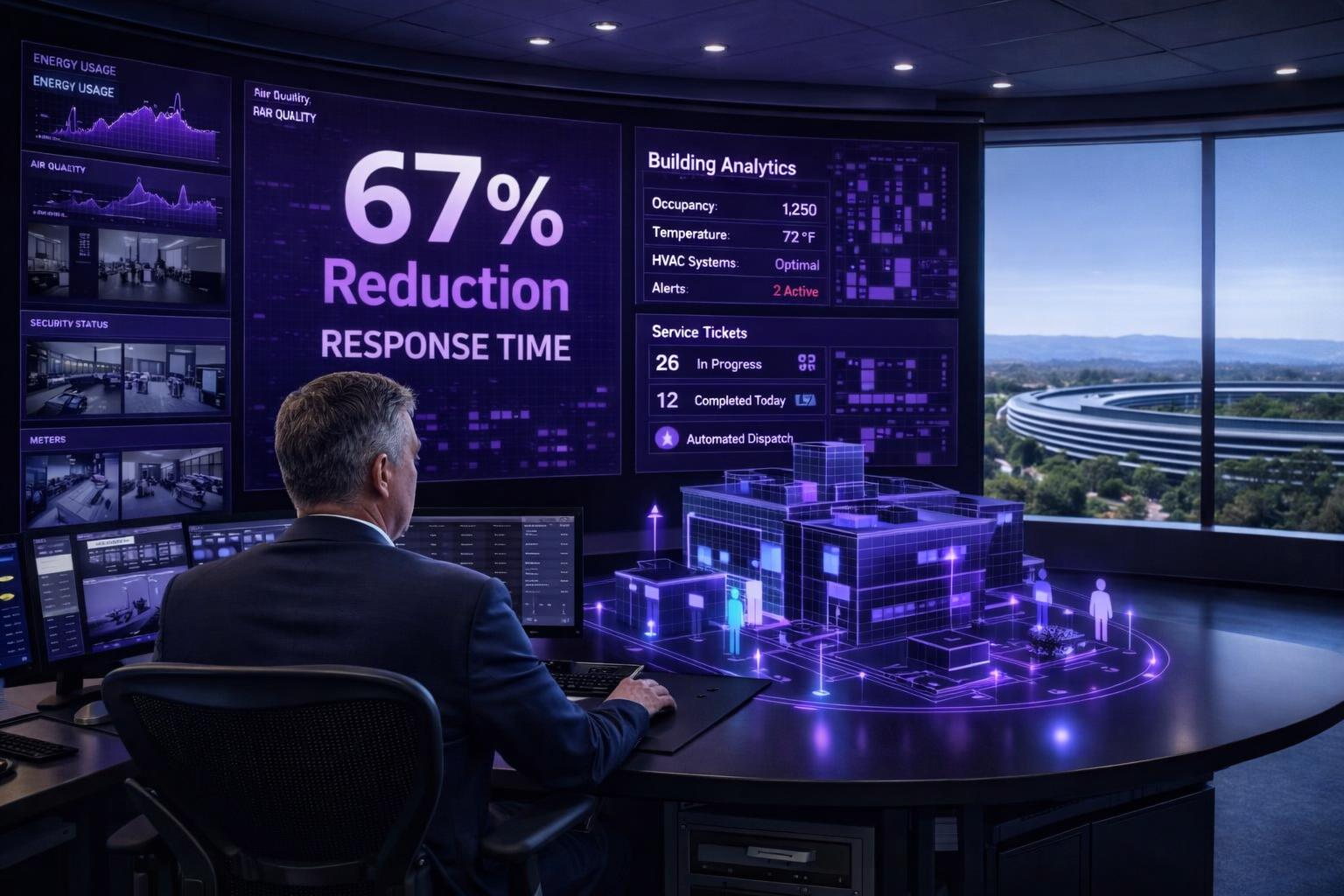How AI-Powered Facility Management Reduces Response Times by 67%